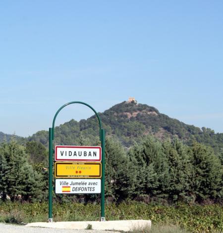 Entrée de Vidauban sur la RN7